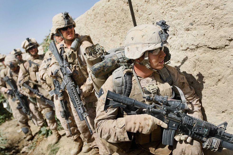 Afghanistan la seconda brigata di Marines